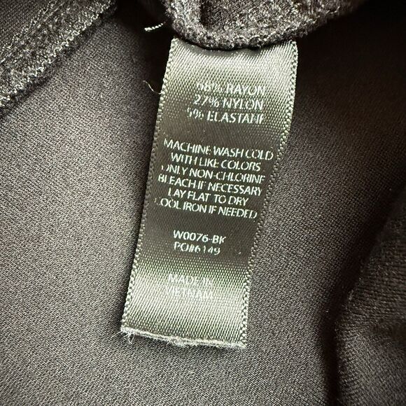 Betabrand Pants Women's XXL Black Work Casual Yoga Dress Tapered 29.5” Inseam - Picture 4 of 11